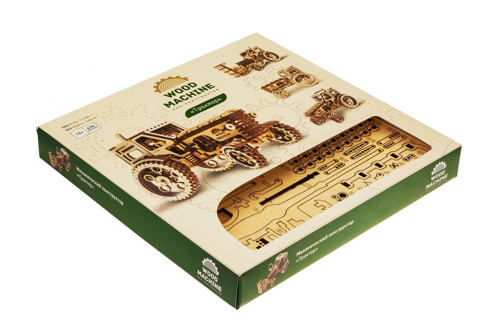 Механический конструктор «Трактор» / Миниатюра WWW (1000)