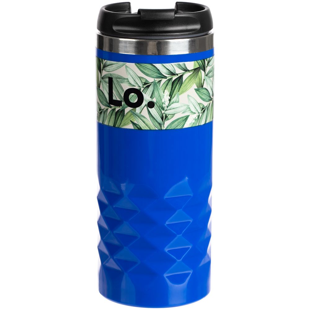 Термостакан Prism, синий / Миниатюра нанесения (1000)