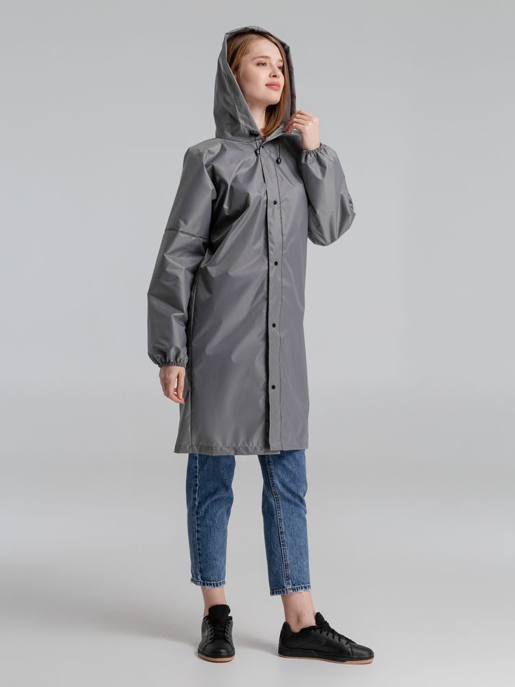 Дождевик со светоотражающими элементами Rainman Blink, серый / Миниатюра WWW (1000)