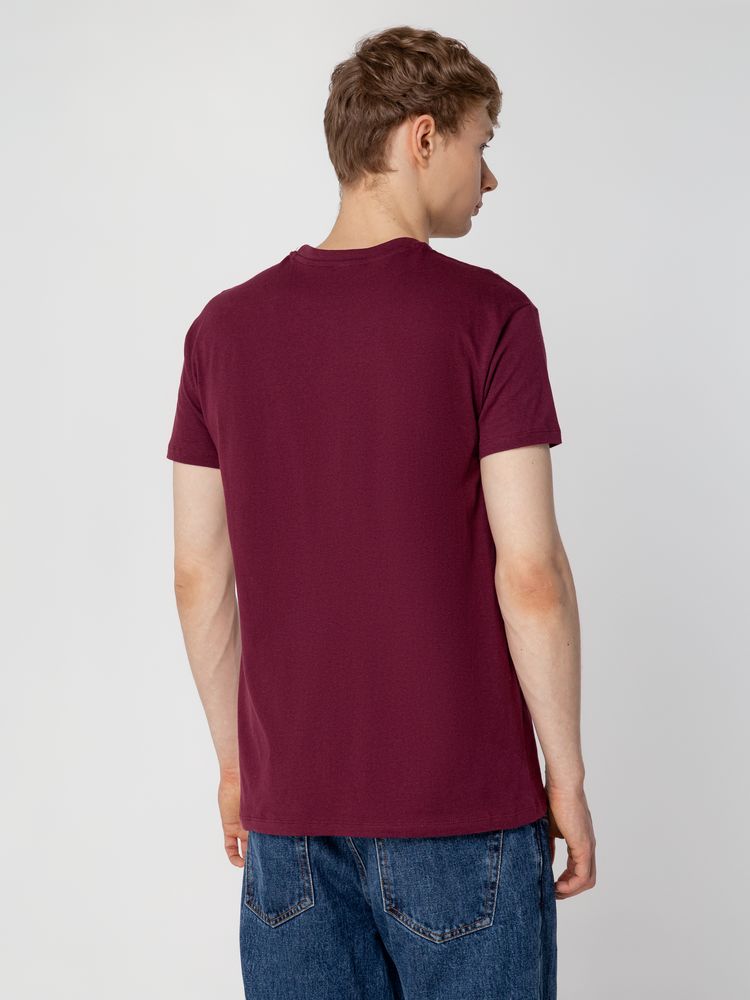 Футболка унисекс Regent 150, бордовая / Миниатюра WWW (1000)
