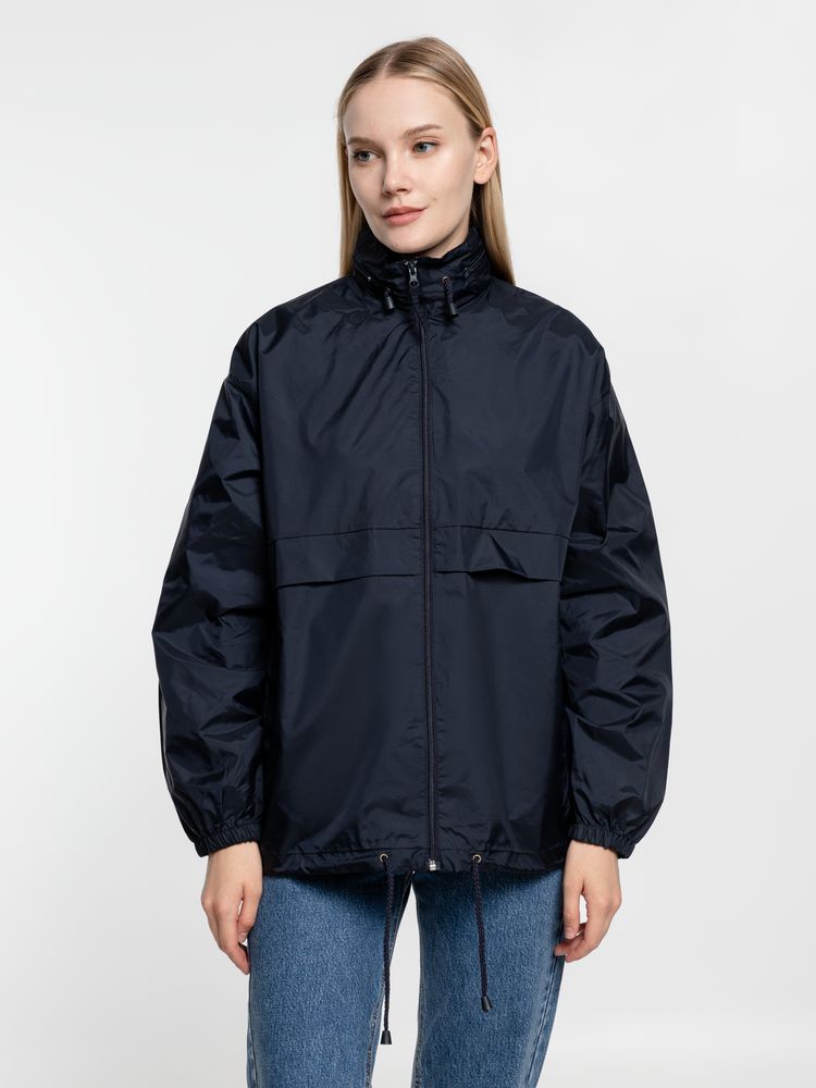 Ветровка из нейлона Surf 210, темно-синяя (navy) / Миниатюра WWW (1000)