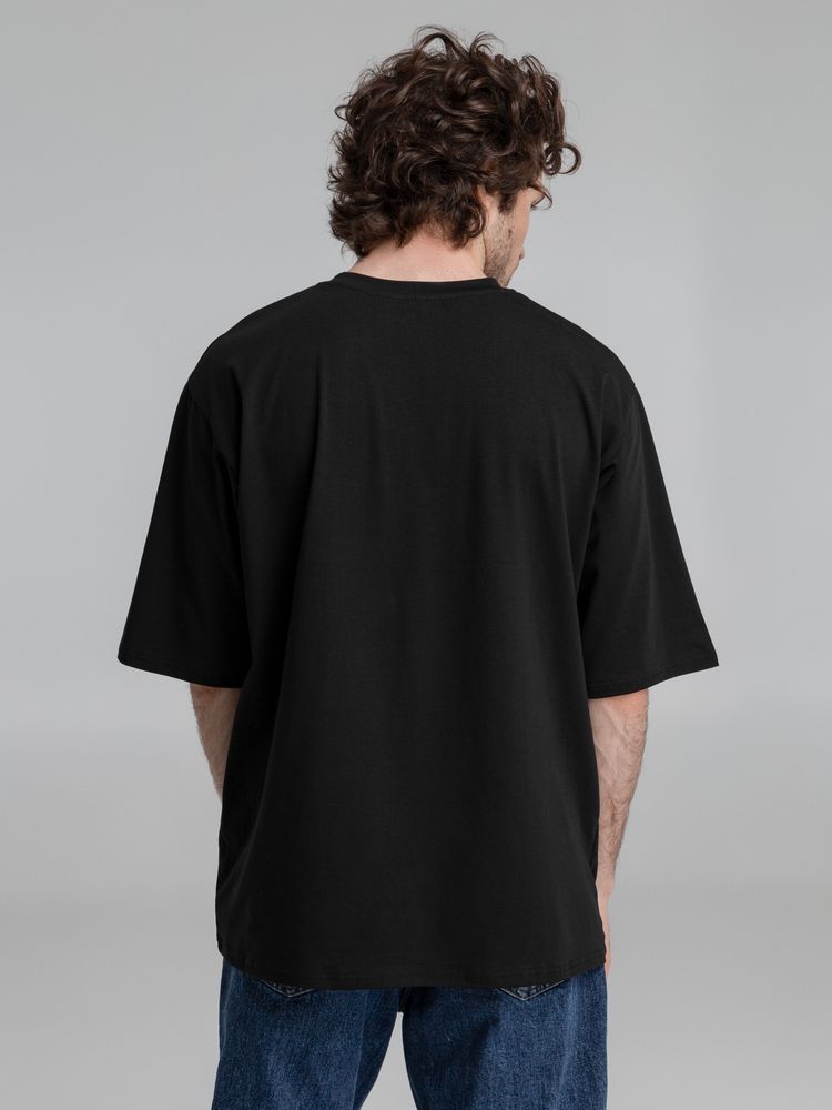 Футболка оверсайз Slope, черная / Миниатюра WWW (1000)