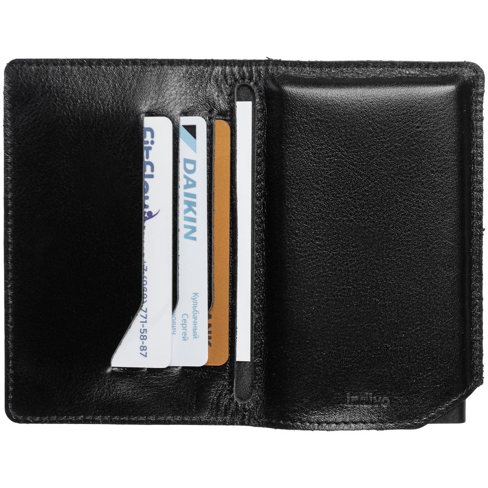 Портмоне reCover с аккумулятором 4000 мАч, черное / Миниатюра WWW (1000)