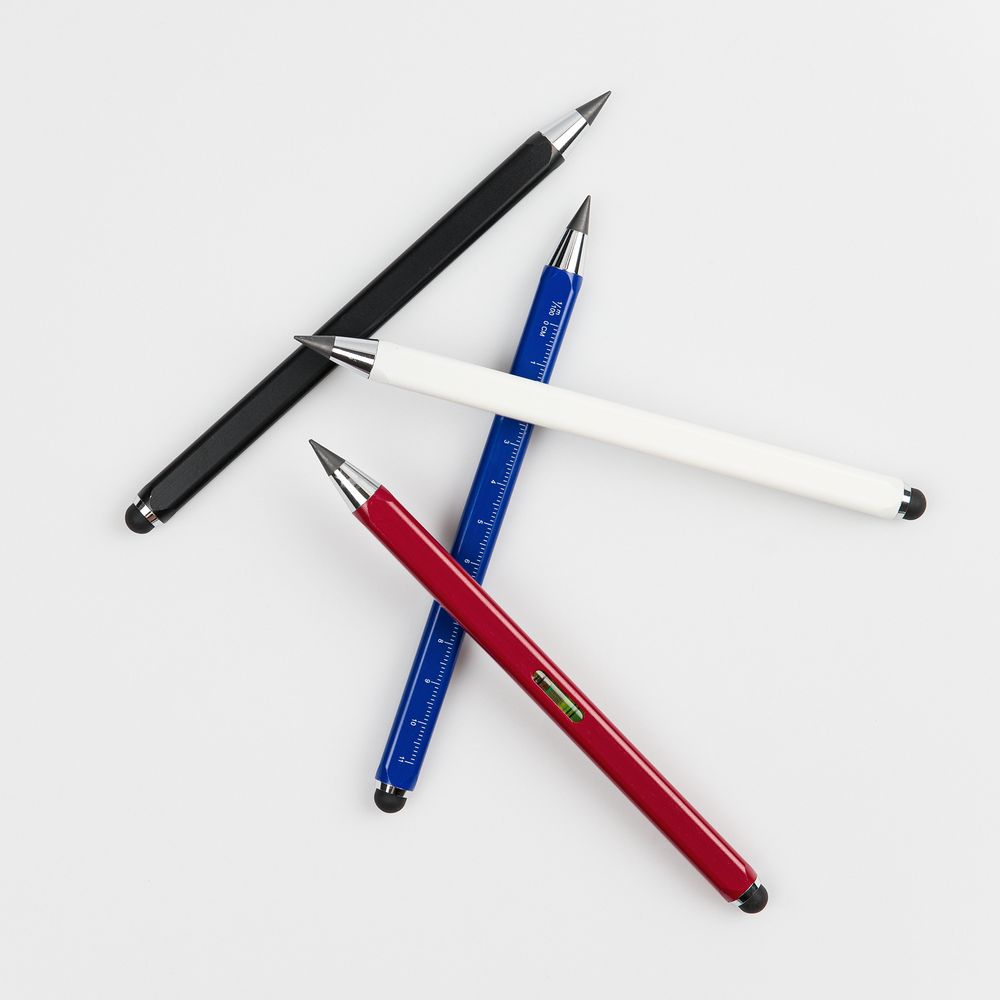 Вечный карандаш Quarta со стилусом, черный / Миниатюра имиджевого (1000)