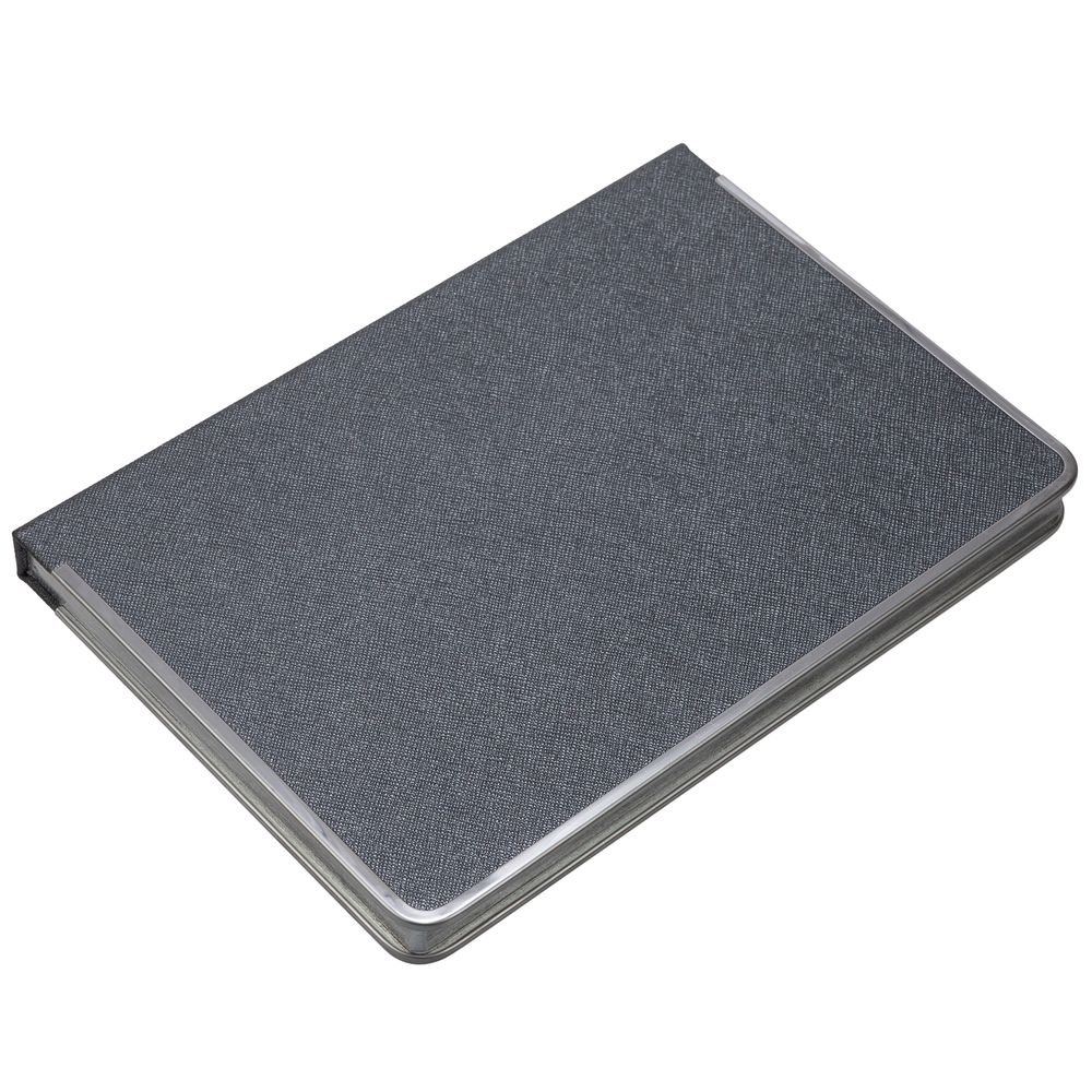 Ежедневник Frame Metal, недатированный, серый / Миниатюра WWW (1000)