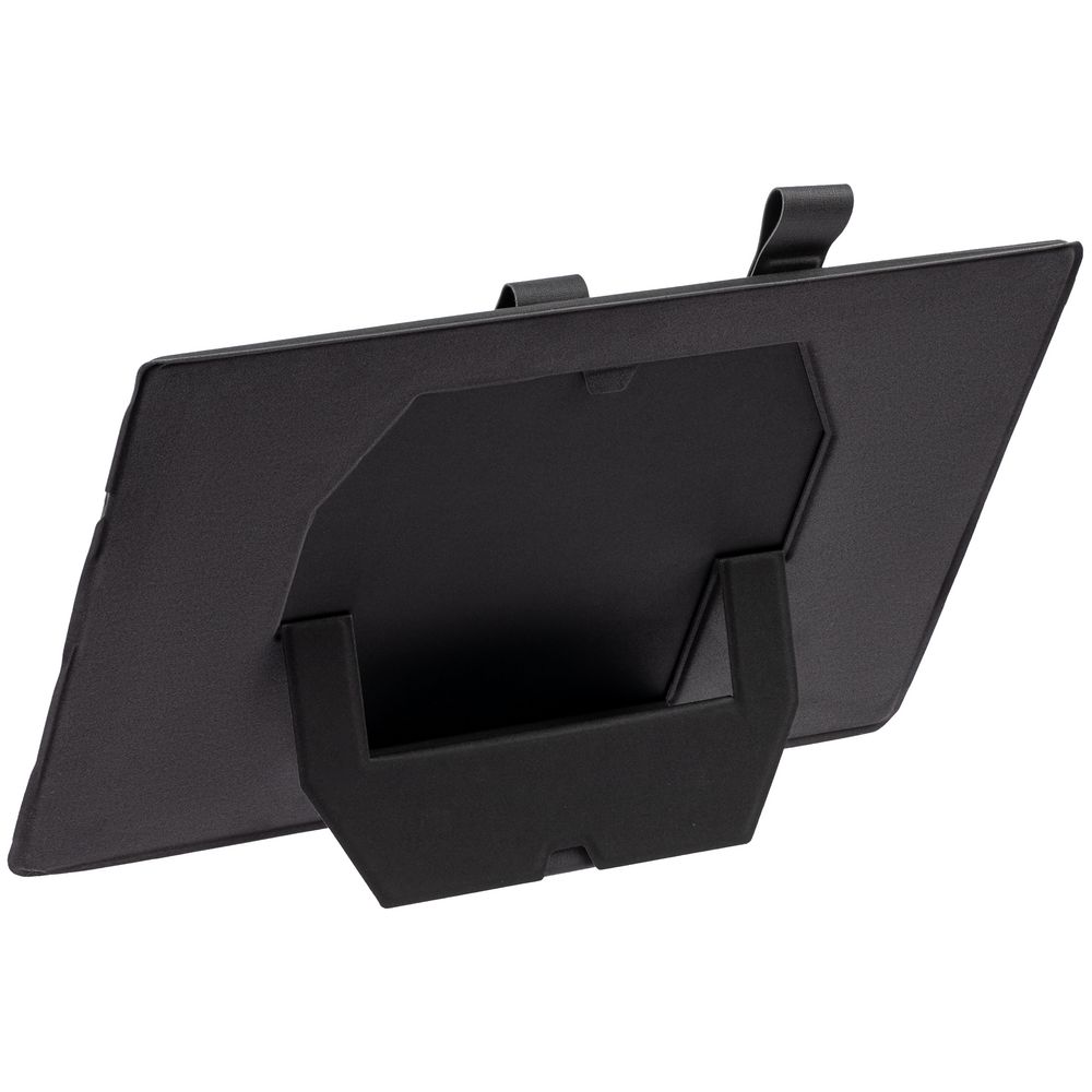 Настольный органайзер с беспроводной зарядкой Oiro, черный / Миниатюра WWW (1000)