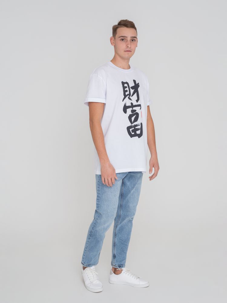 Футболка «Вечные ценности. Богатство», белая / Миниатюра WWW (1000)