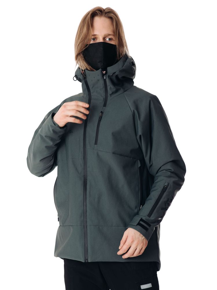 Куртка Warp, серая / Миниатюра WWW (1000)