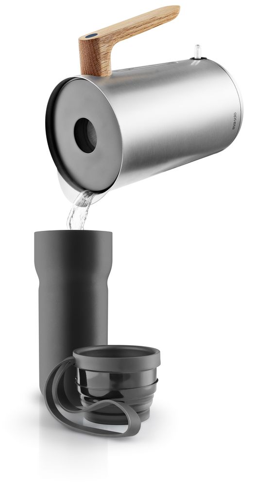 Термокружка Nordic Kitchen, черная / Миниатюра WWW (1000)