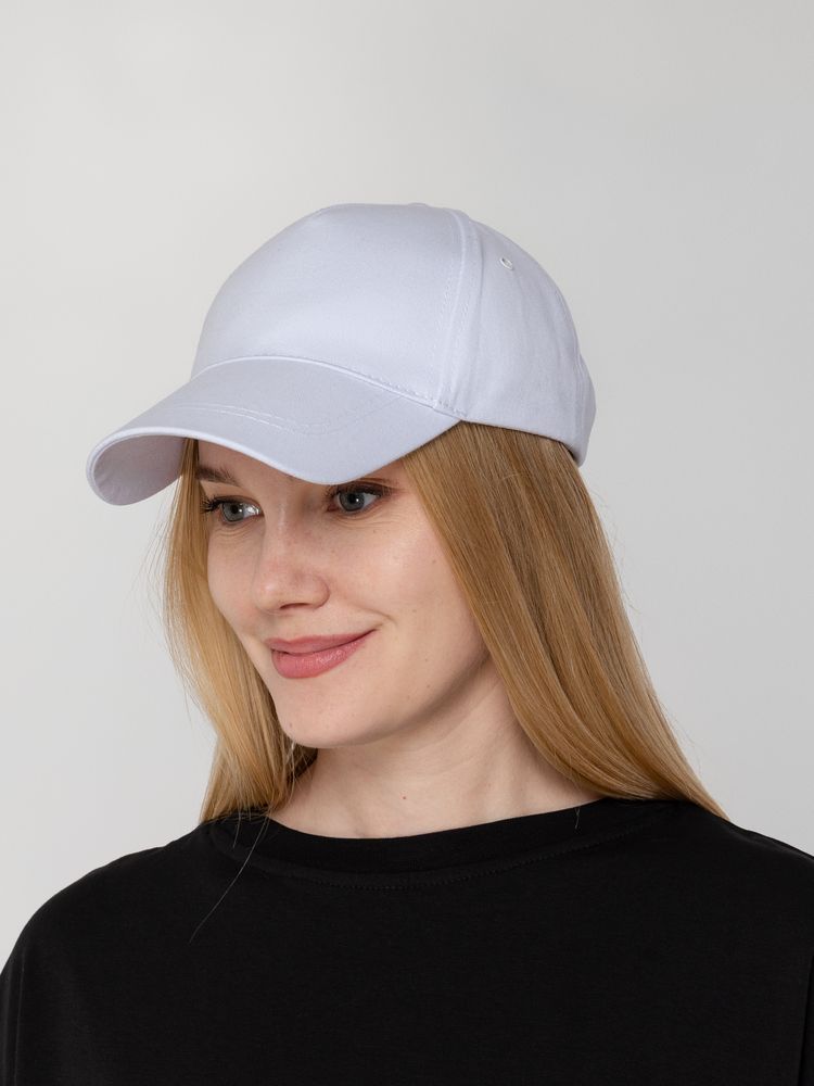 Бейсболка Convention, белая / Миниатюра WWW (1000)