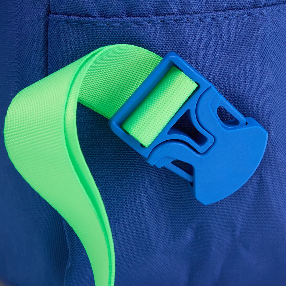 Рюкзак B2, синий с зелеными стропами / Миниатюра WWW (1000)