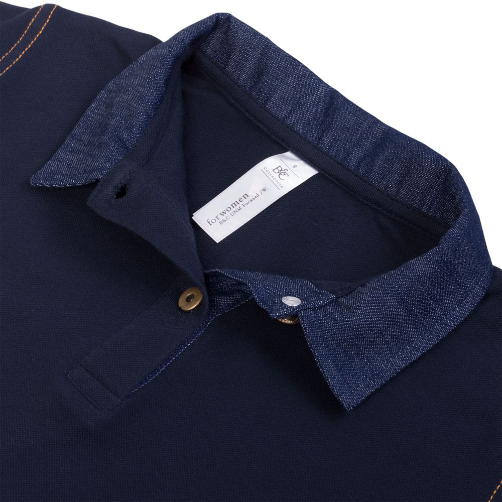 Рубашка поло женская DNM Forward темно-синяя / Миниатюра WWW (1000)