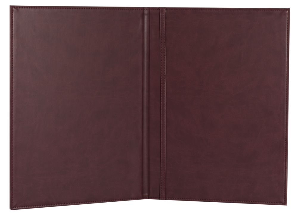 Папка адресная Brand, бордовая / Миниатюра WWW (1000)