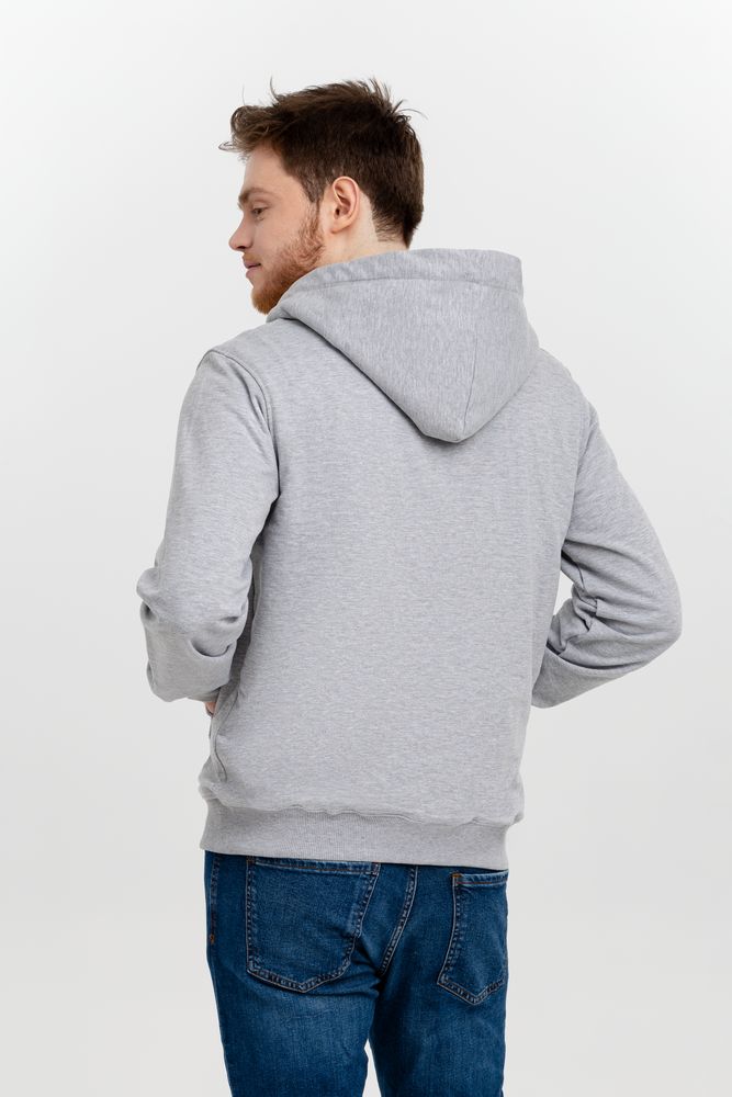 Толстовка на молнии Kulonga Sherpa, серый меланж / Миниатюра WWW (1000)