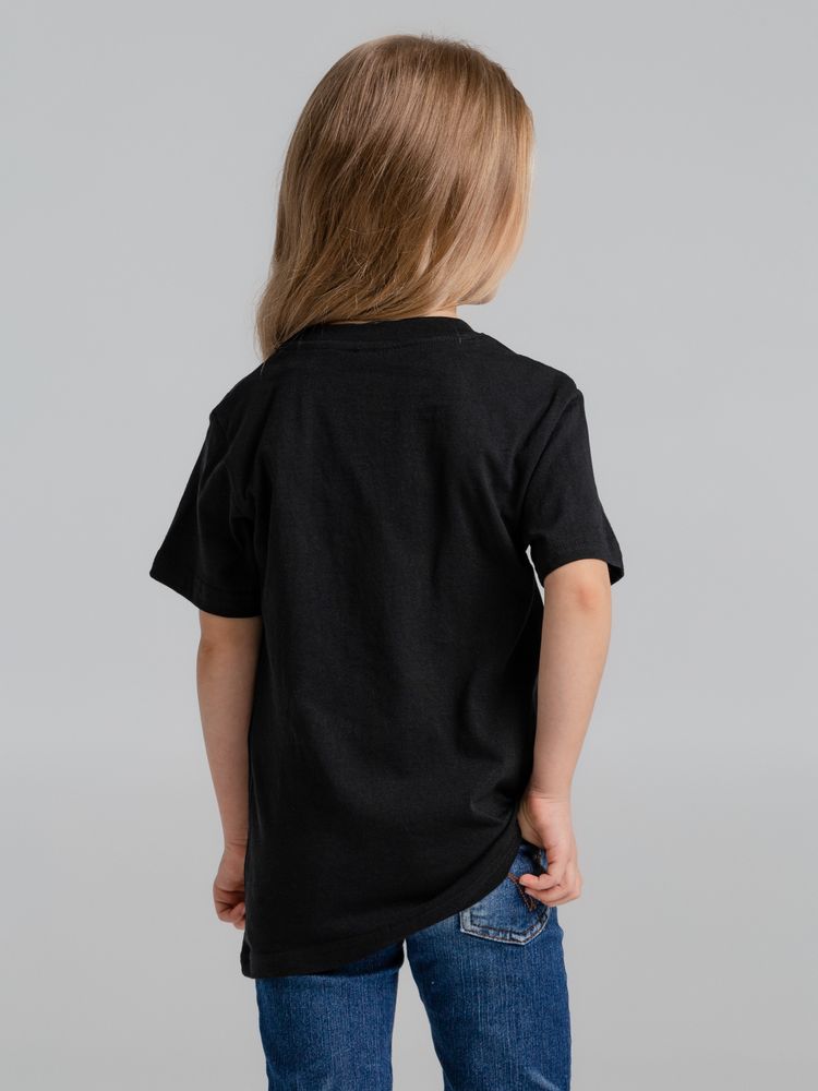 Футболка детская T-bolka Fit Kids, черная / Миниатюра WWW (1000)