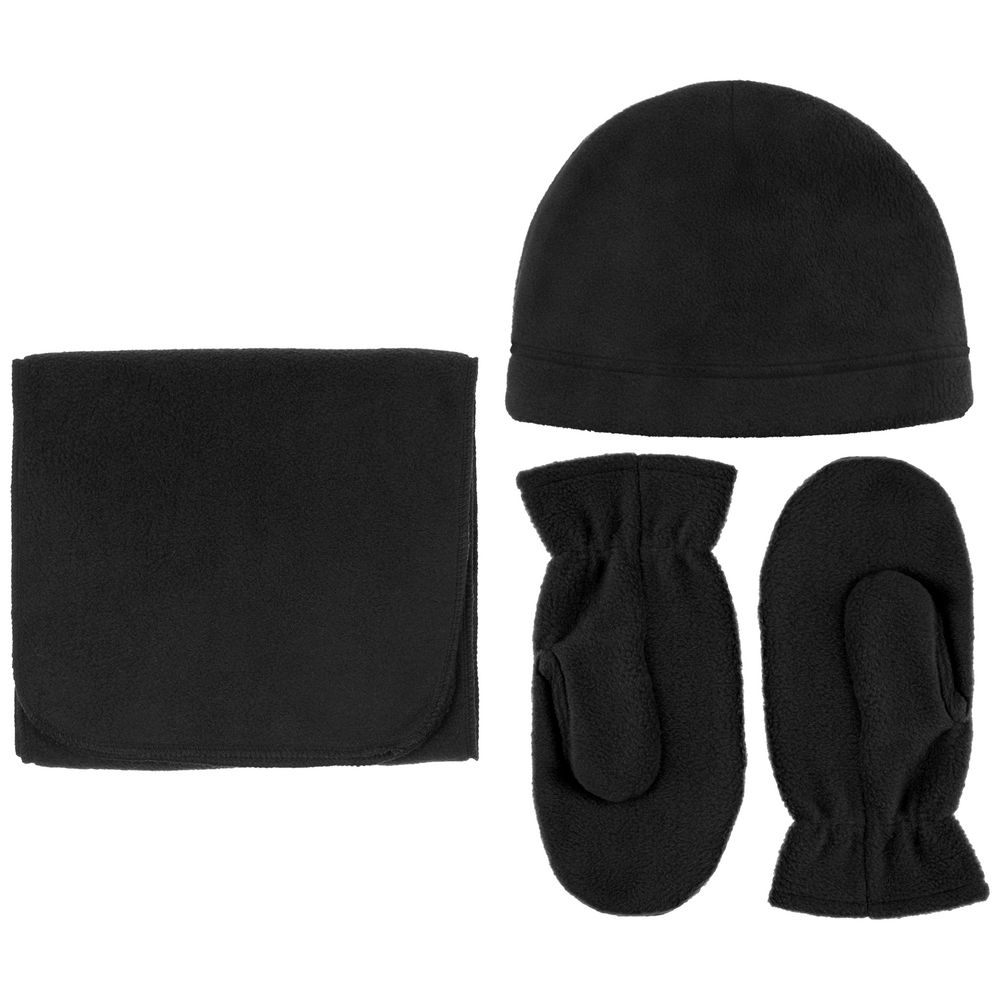 Шапка Fleecy, черная / Миниатюра WWW (1000)