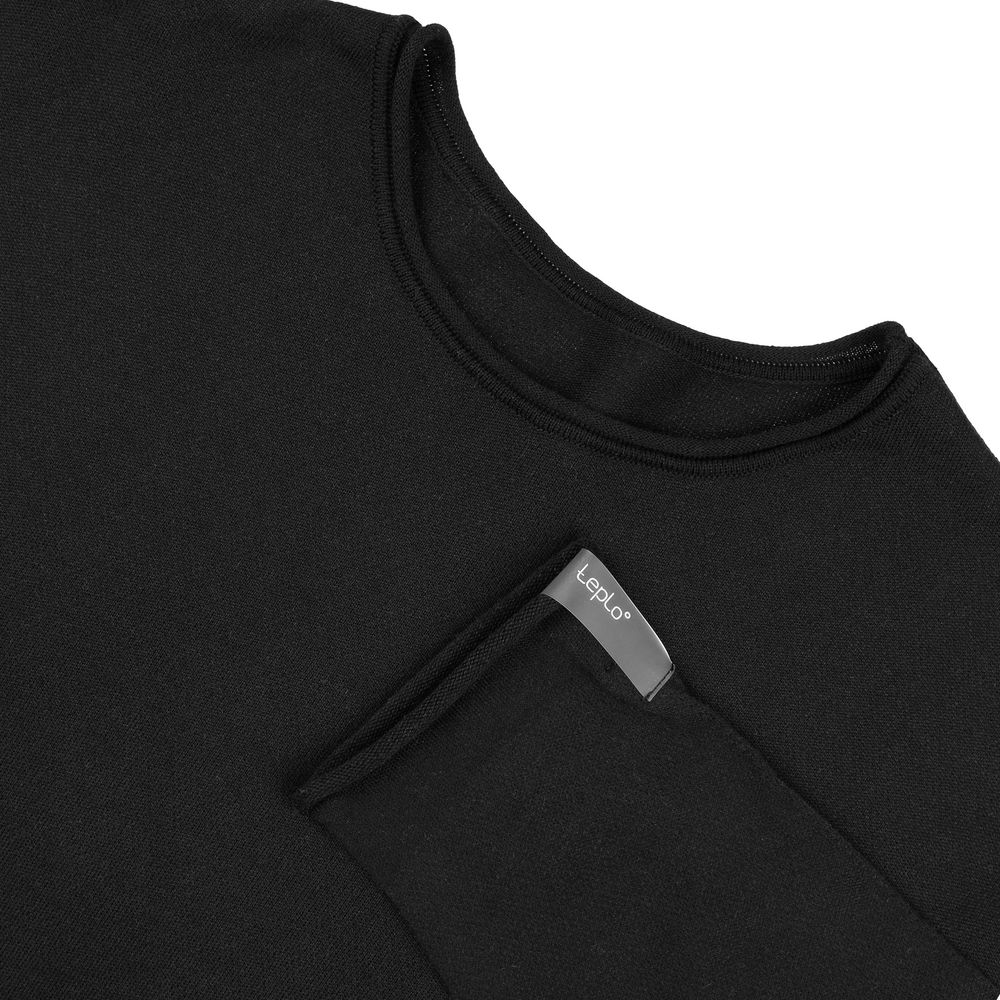 Лонгслив унисекс Siluetti Fuori, черный / Миниатюра WWW (1000)