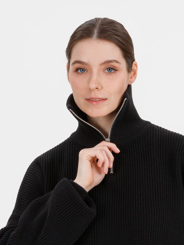 Джемпер Siluetti Birne, черный / Миниатюра WWW (1000)