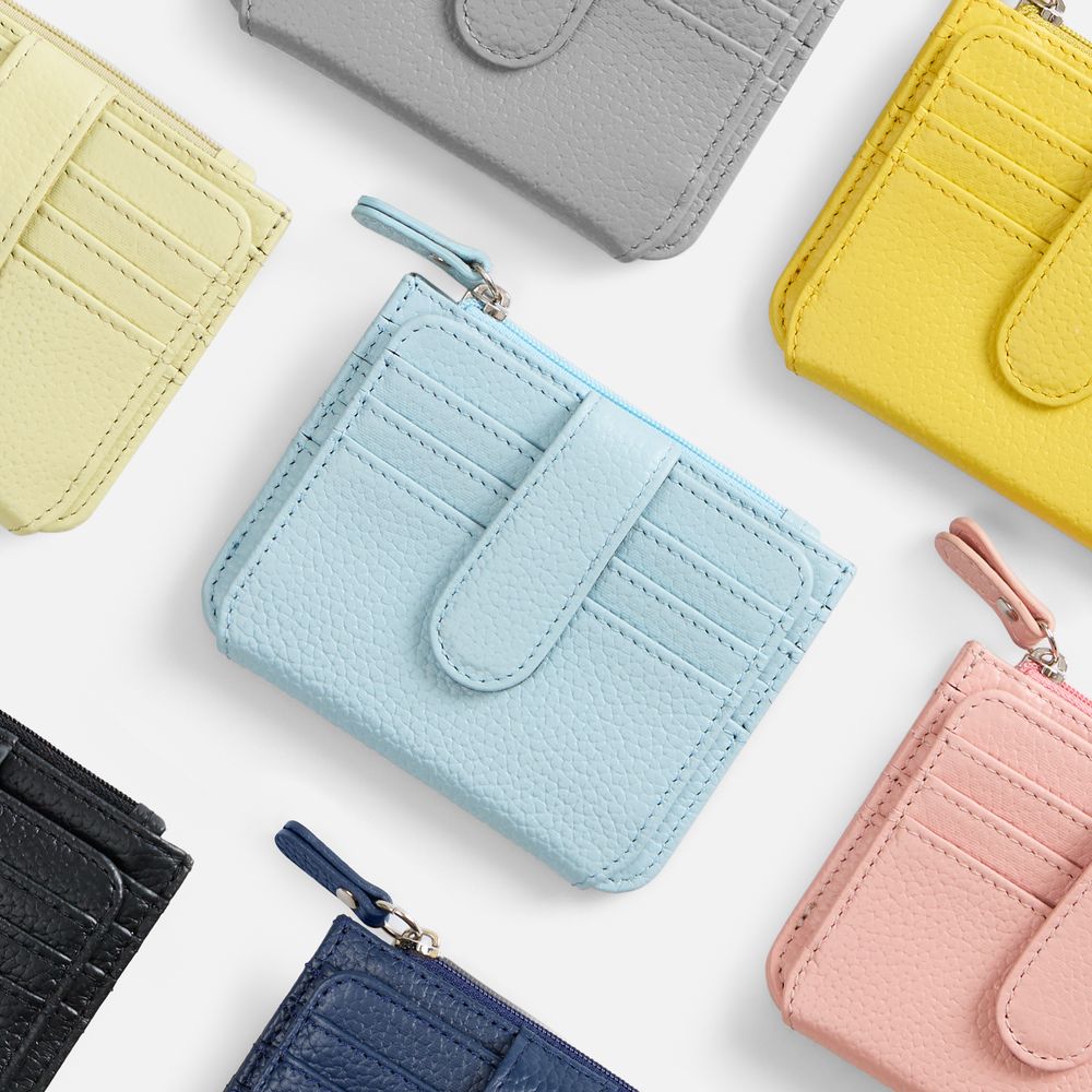 Картхолдер на молнии Unison, серый / Миниатюра WWW (1000)