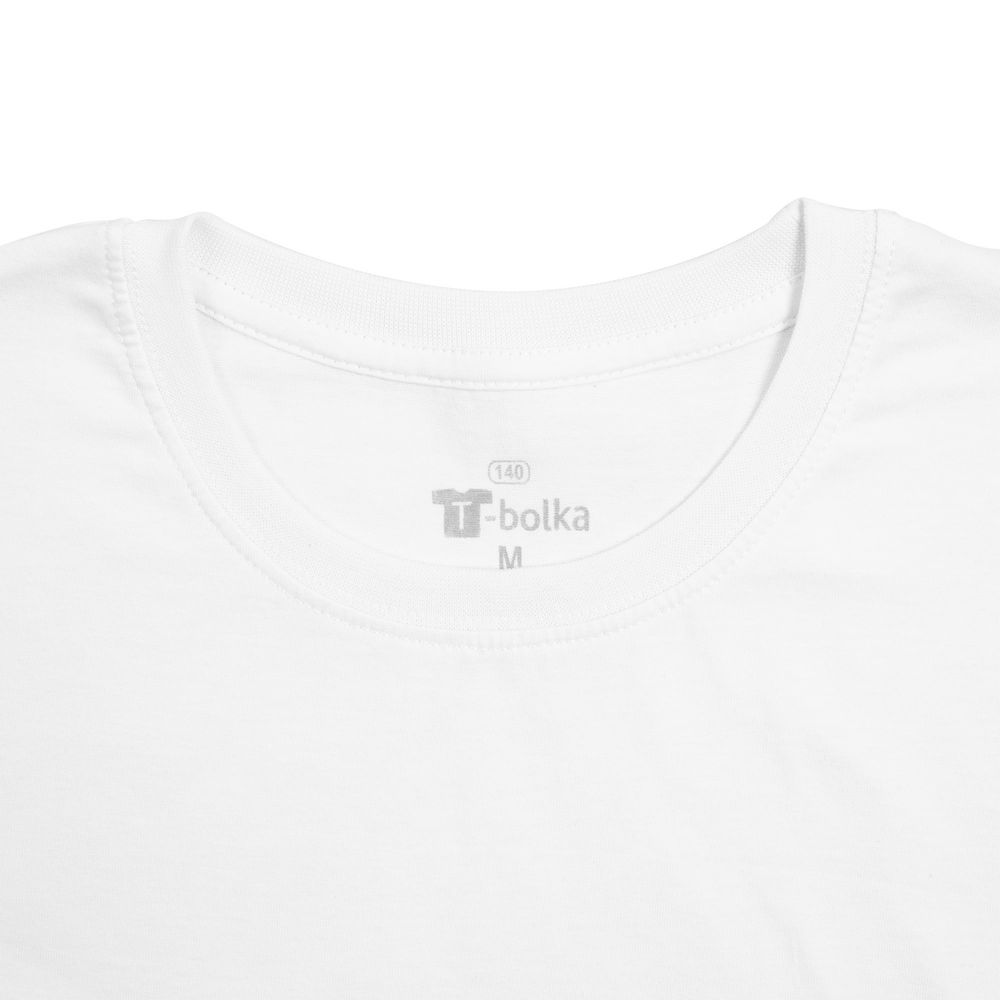 Футболка унисекс T-bolka 140, белая / Миниатюра WWW (1000)