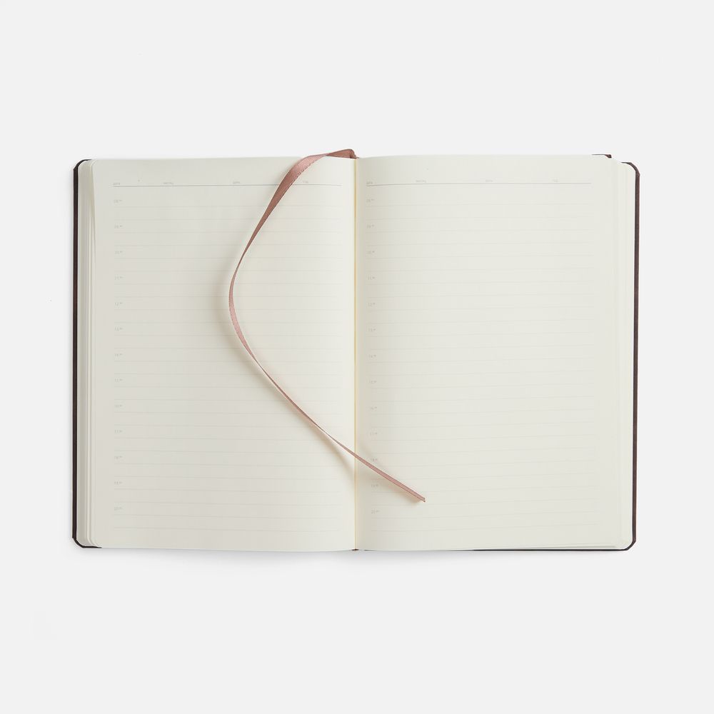 Ежедневник Urban Hard, недатированный, коричневый / Миниатюра WWW (1000)