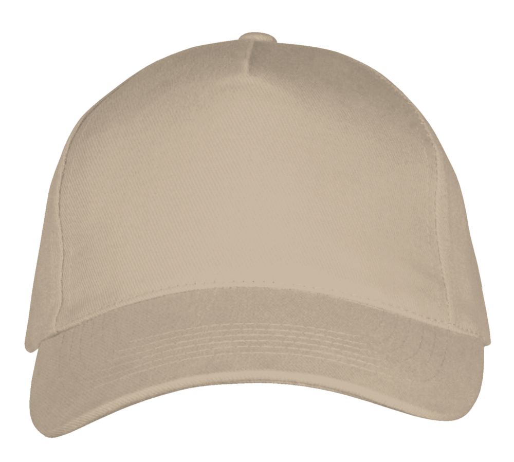 Бейсболка Long Beach, бежевая / Миниатюра WWW (1000)