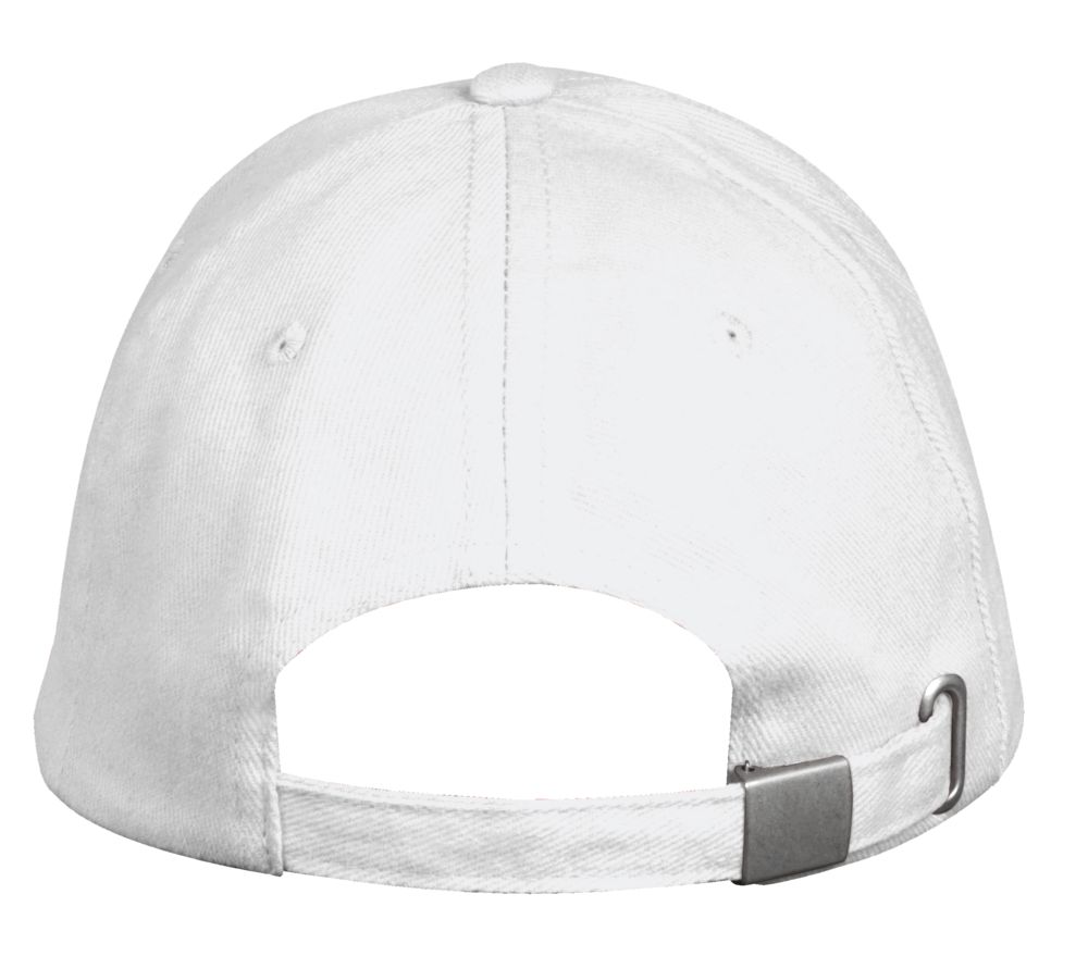 Бейсболка Long Beach, белая / Миниатюра WWW (1000)