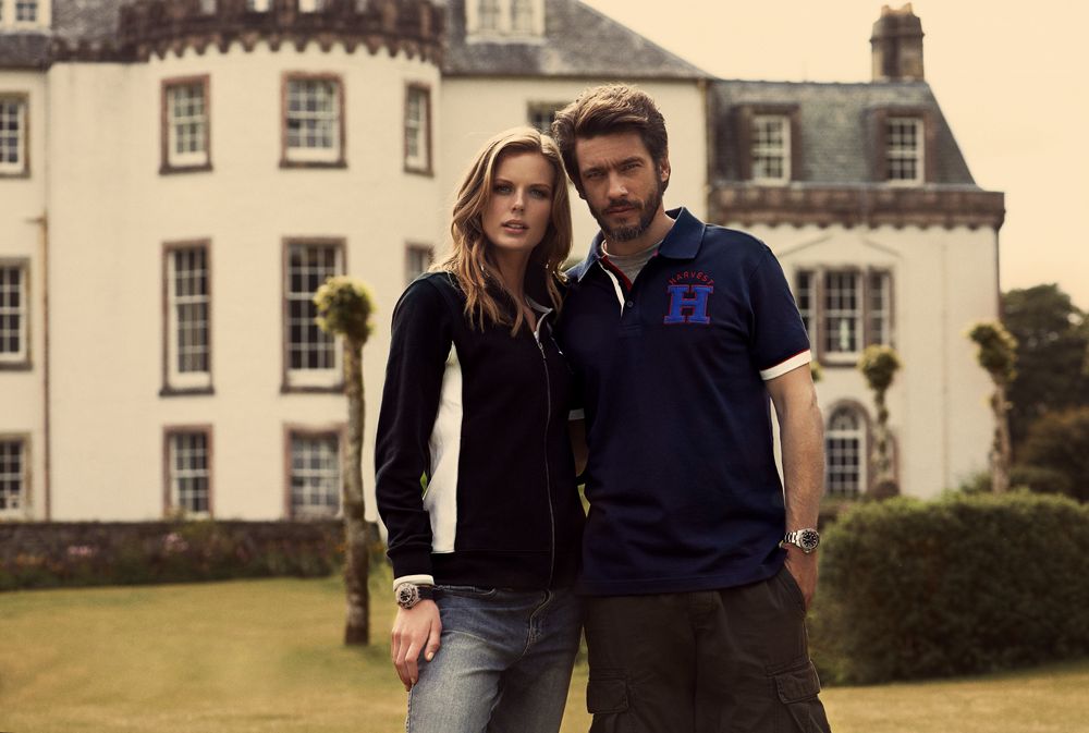 Рубашка поло мужская Anderson, темно-синяя / Миниатюра WWW (1000)