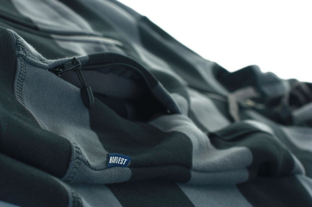 Толстовка женская Moline, серая и черная / Миниатюра WWW (1000)