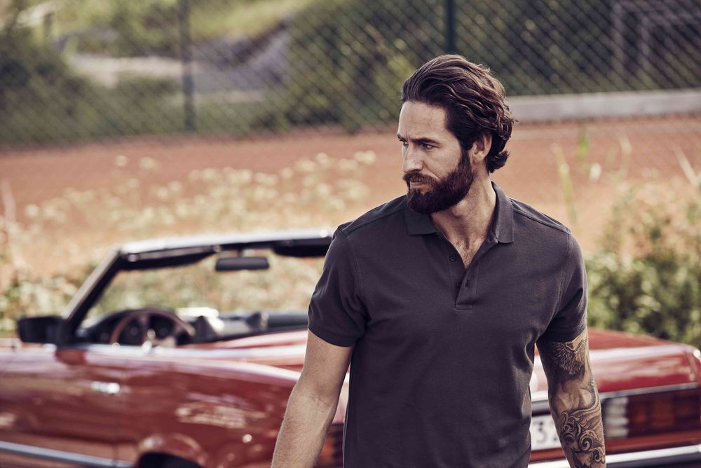 Рубашка поло мужская Morton, красная / Миниатюра WWW (1000)