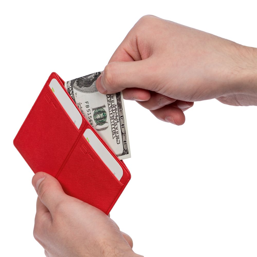 Обложка для автодокументов Devon Light, красная / Миниатюра WWW (1000)