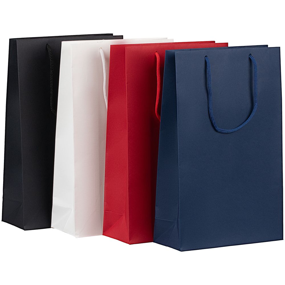 Пакет бумажный Porta S, вертикальный, синий / Миниатюра WWW (1000)