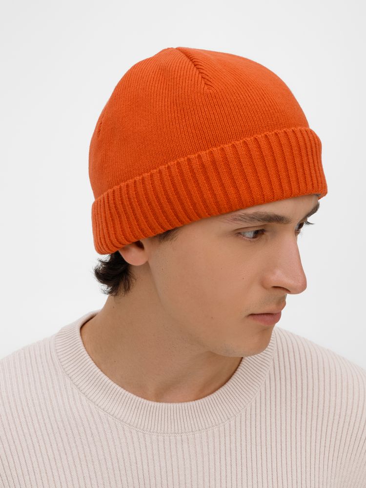 Шапка ComFleece, темно-оранжевая (кирпичная) / Миниатюра модельного (1000)