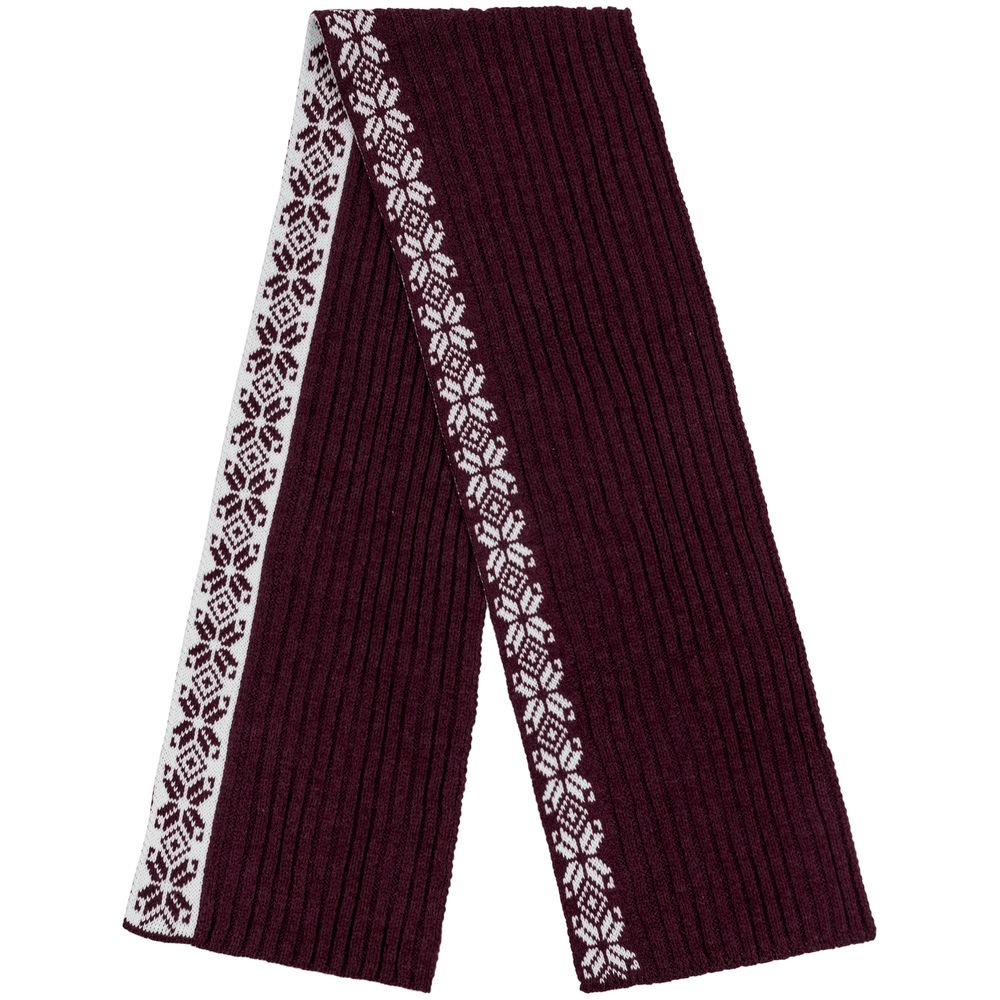 Шарф Eira, бордовый / Миниатюра WWW (1000)