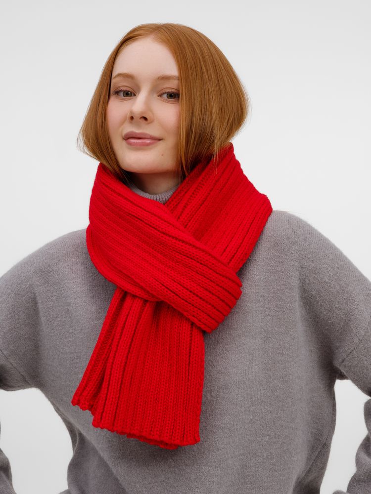 Шарф HappyGo, красный / Миниатюра WWW (1000)