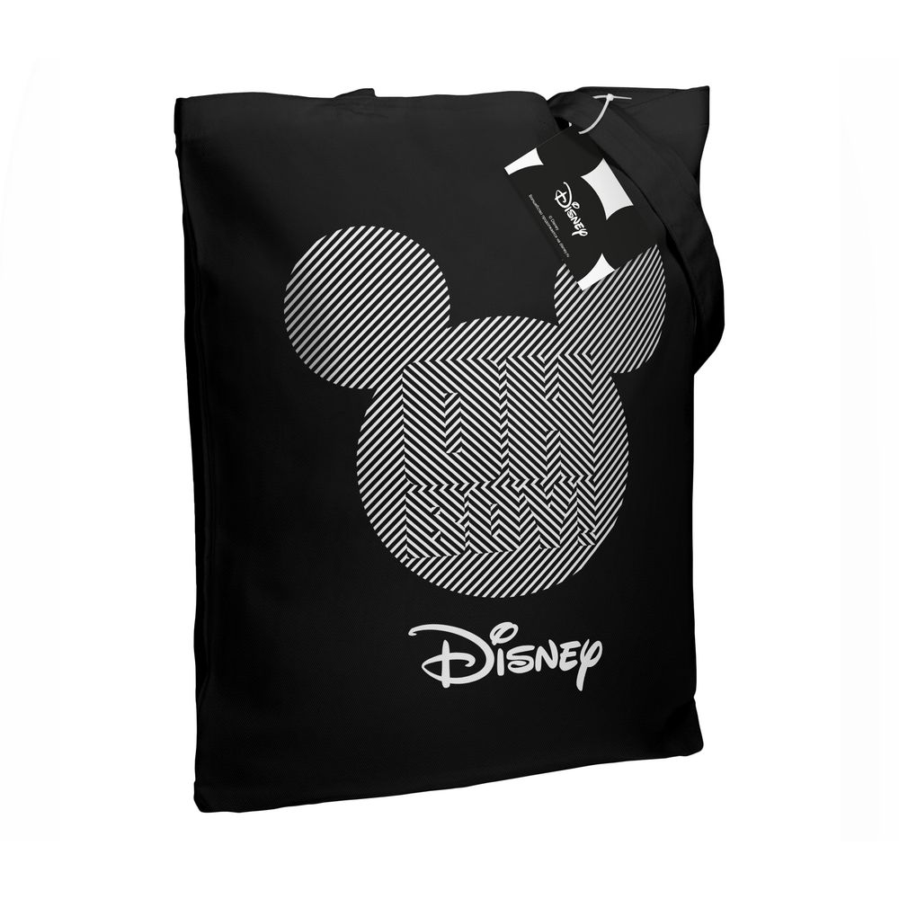 Холщовая сумка «Микки Маус. Oh, Boy», черная / Миниатюра WWW (1000)