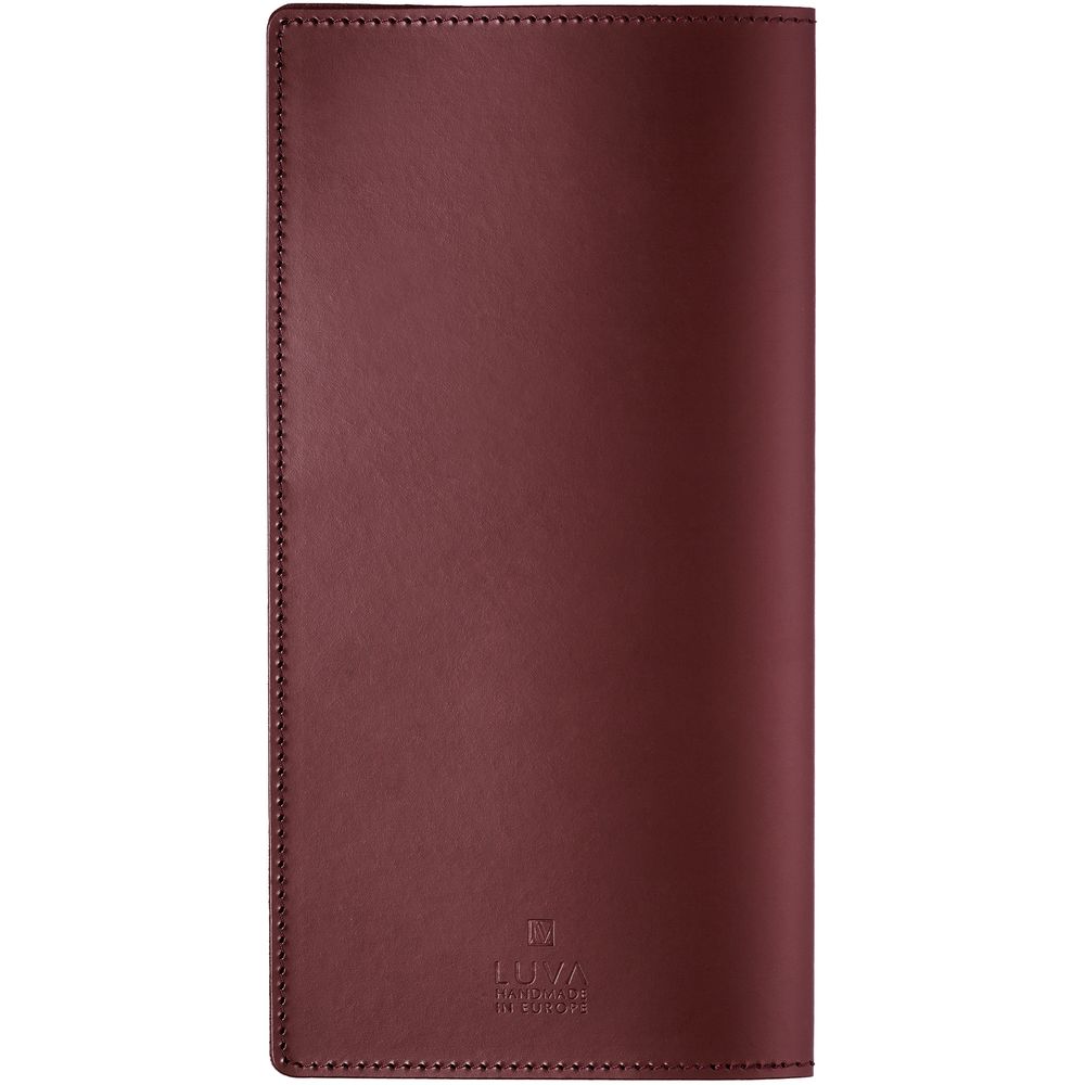 Папка для счета Satiness, бордовая / Миниатюра WWW (1000)