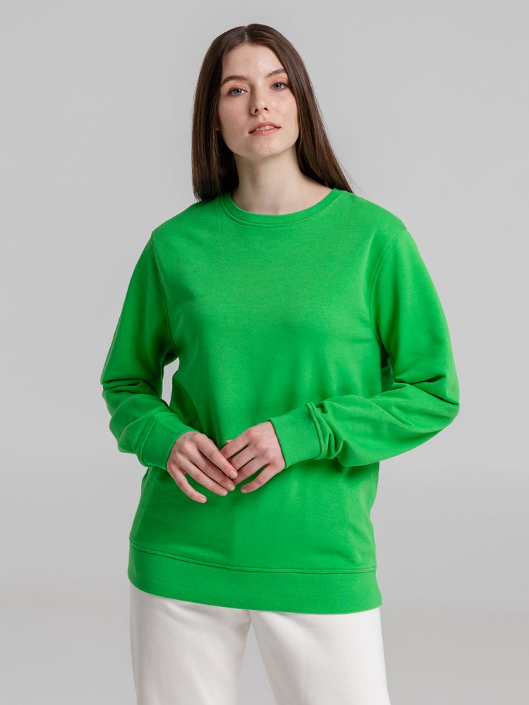 Свитшот унисекс BNC Organic, зеленый / Миниатюра WWW (1000)