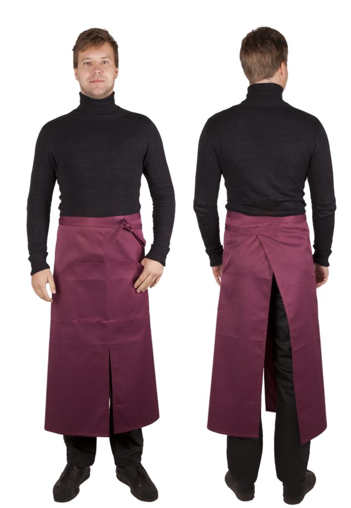 Фартук Bar Star, бордовый / Миниатюра WWW (1000)