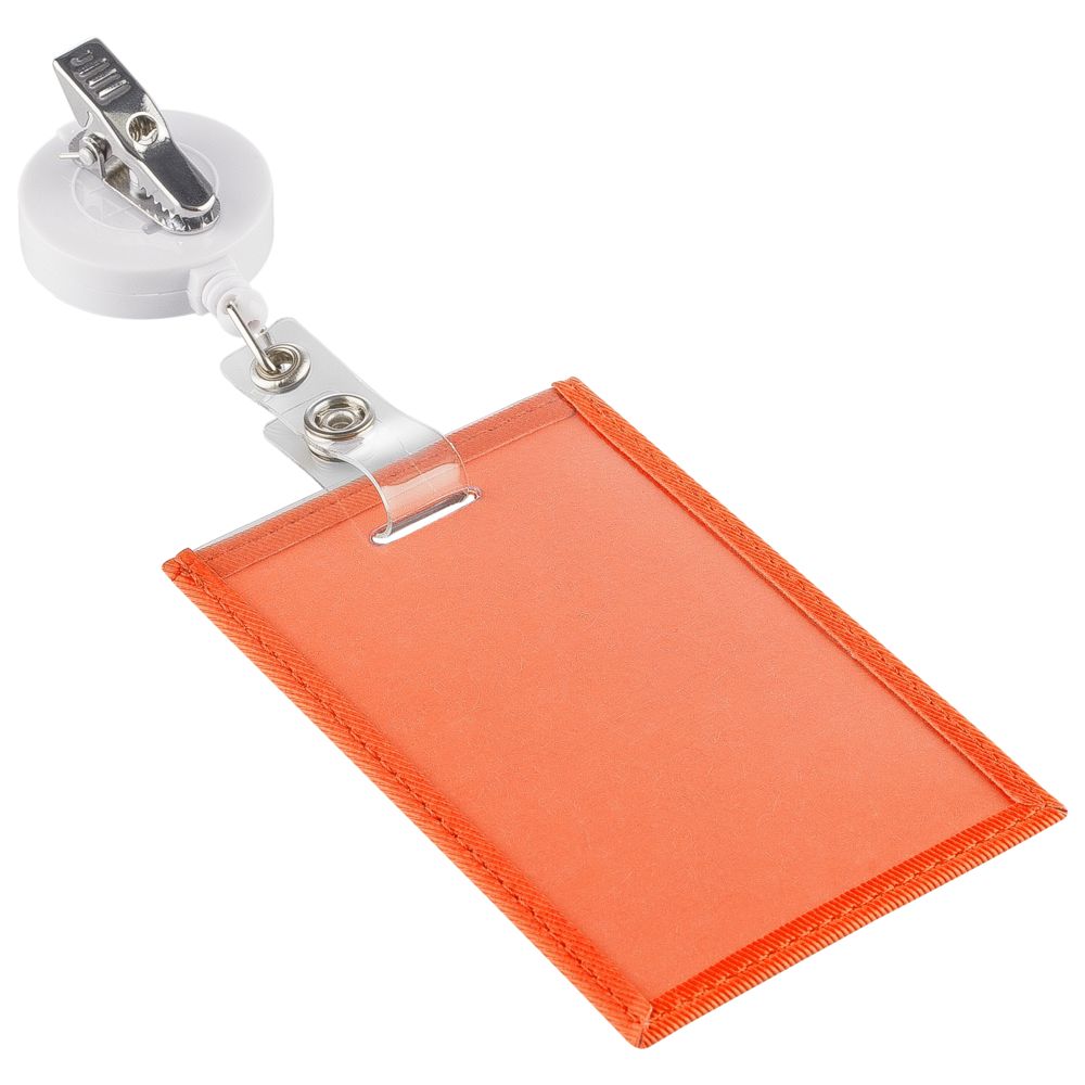 Чехол для пропуска Twill, оранжевый / Миниатюра WWW (1000)