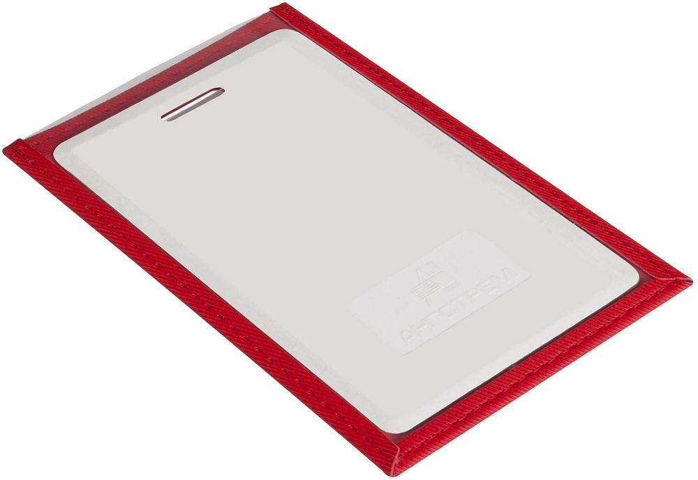 Чехол для пропуска Twill, красный / Миниатюра WWW (1000)