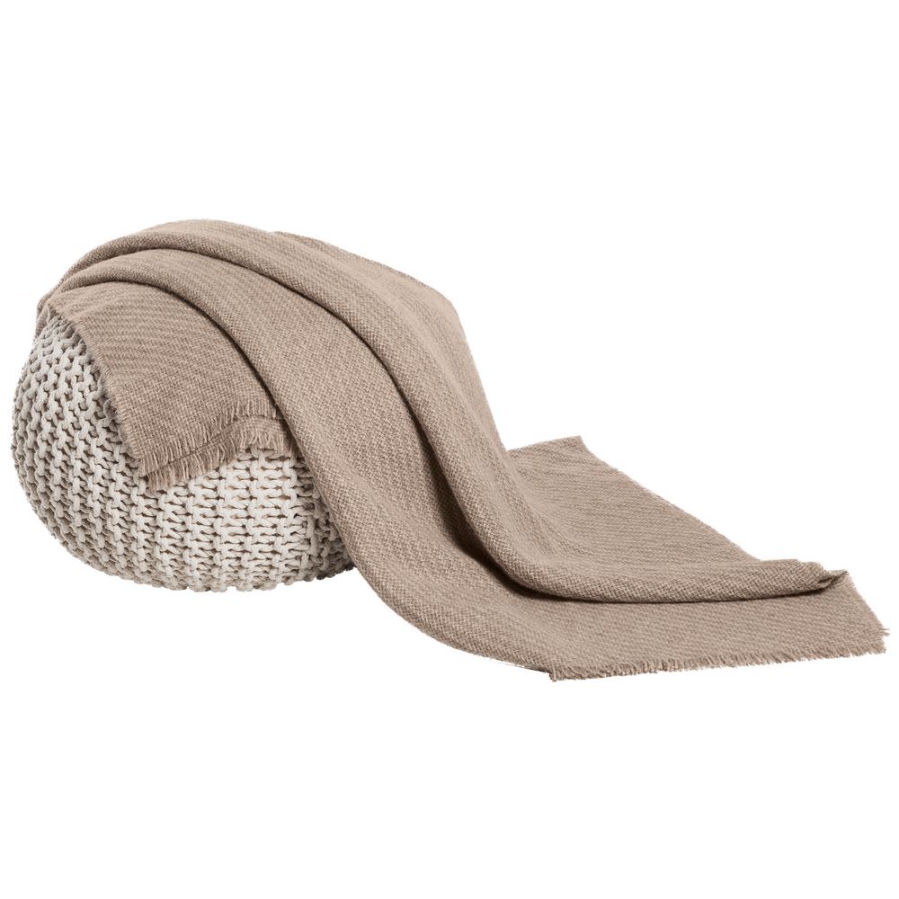 Плед Diagonal, бежевый / Миниатюра WWW (1000)