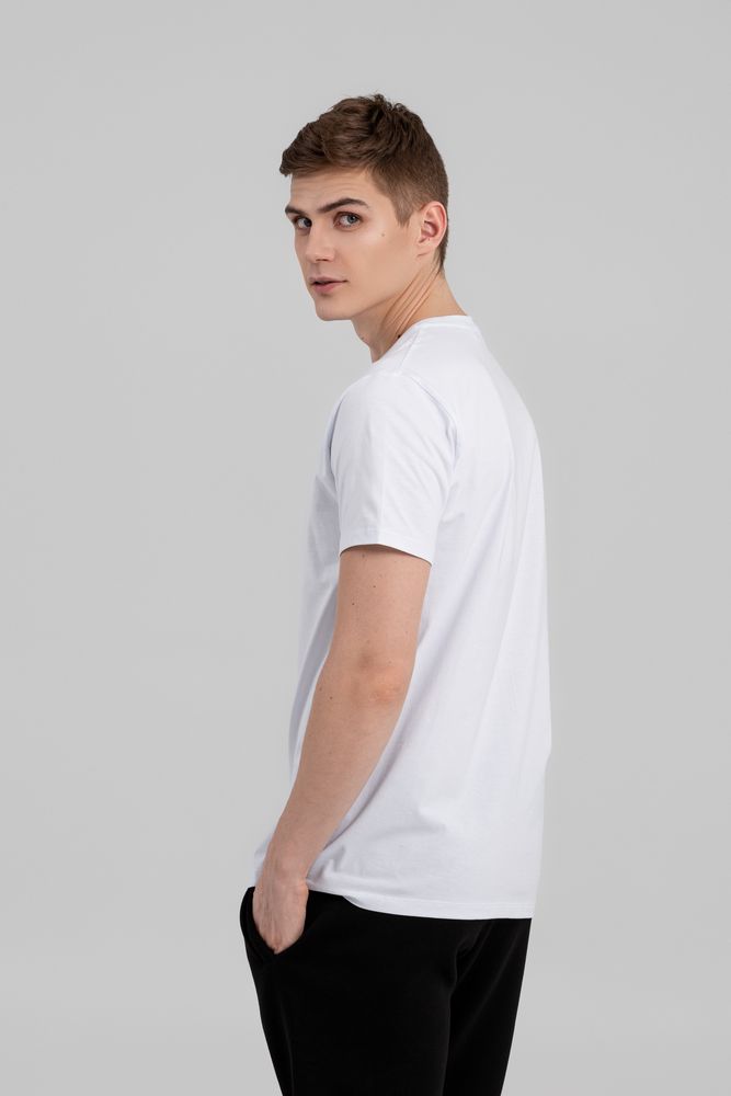 Футболка унисекс T-bolka 160 Original, белая / Миниатюра WWW (1000)