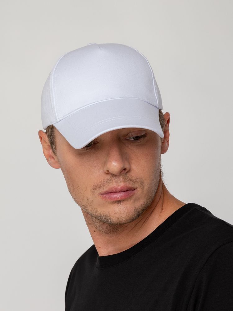 Бейсболка Convention, белая / Миниатюра WWW (1000)