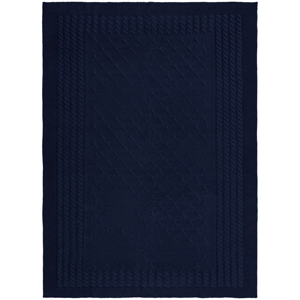 Плед Reframe, темно-синий (сапфир) / Миниатюра WWW (1000)