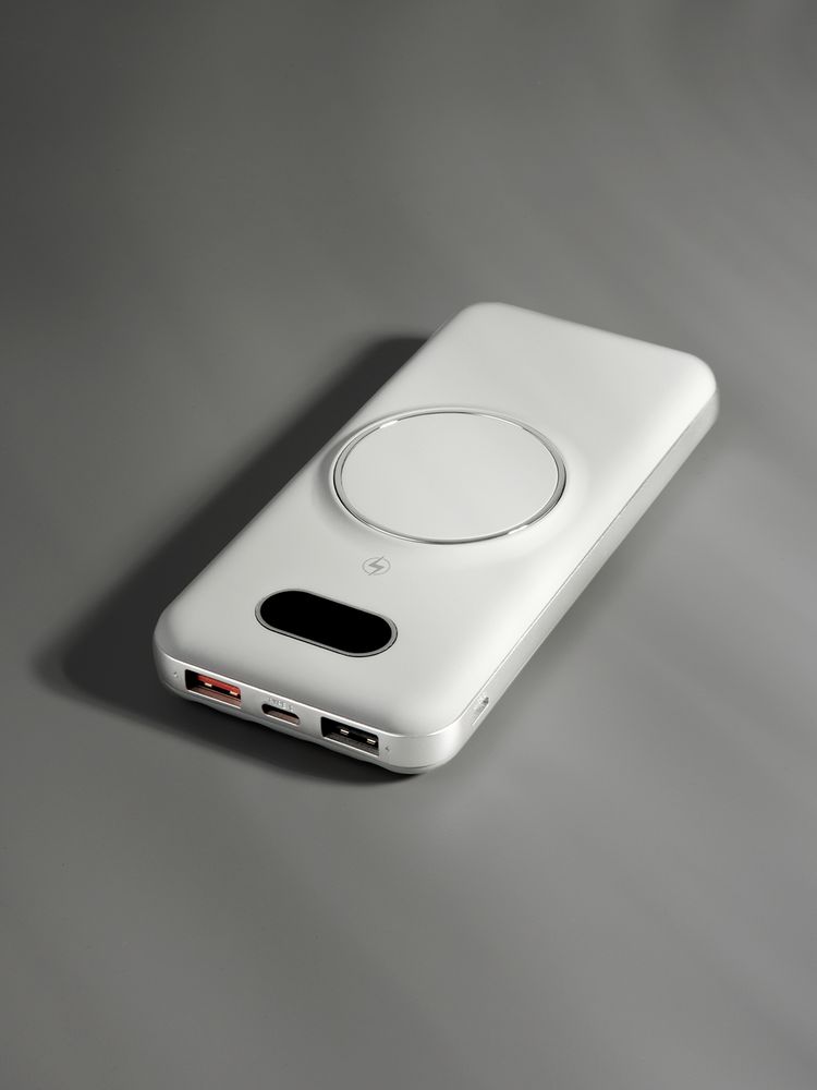 Внешний аккумулятор Omni Pro 10000 мАч, белый / Миниатюра WWW (1000)