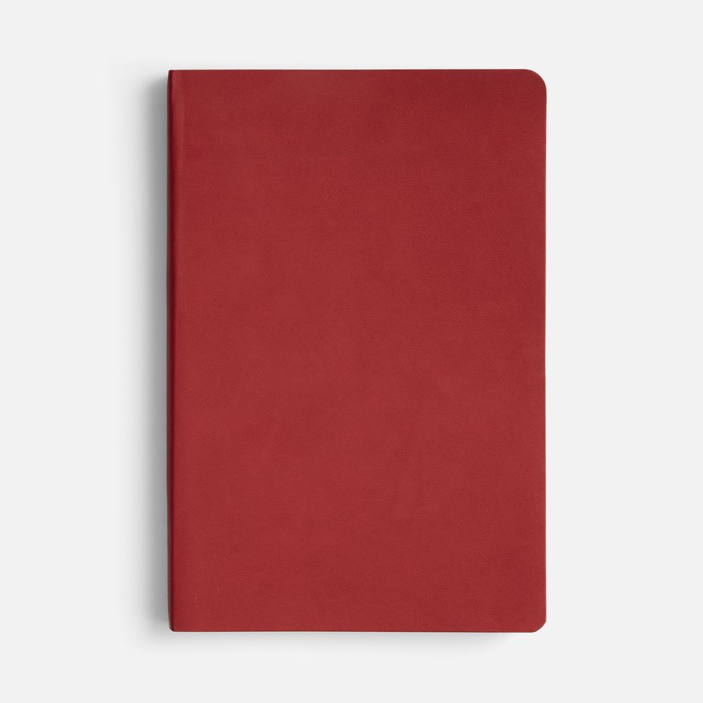 Бизнес-блокнот Megapolis Flex, бордовый / Миниатюра WWW (1000)