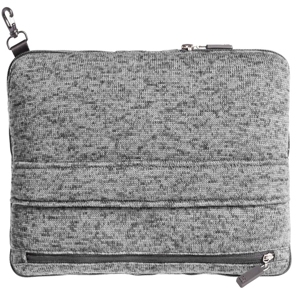 Дорожный плед onBoard, серый меланж / Миниатюра WWW (1000)