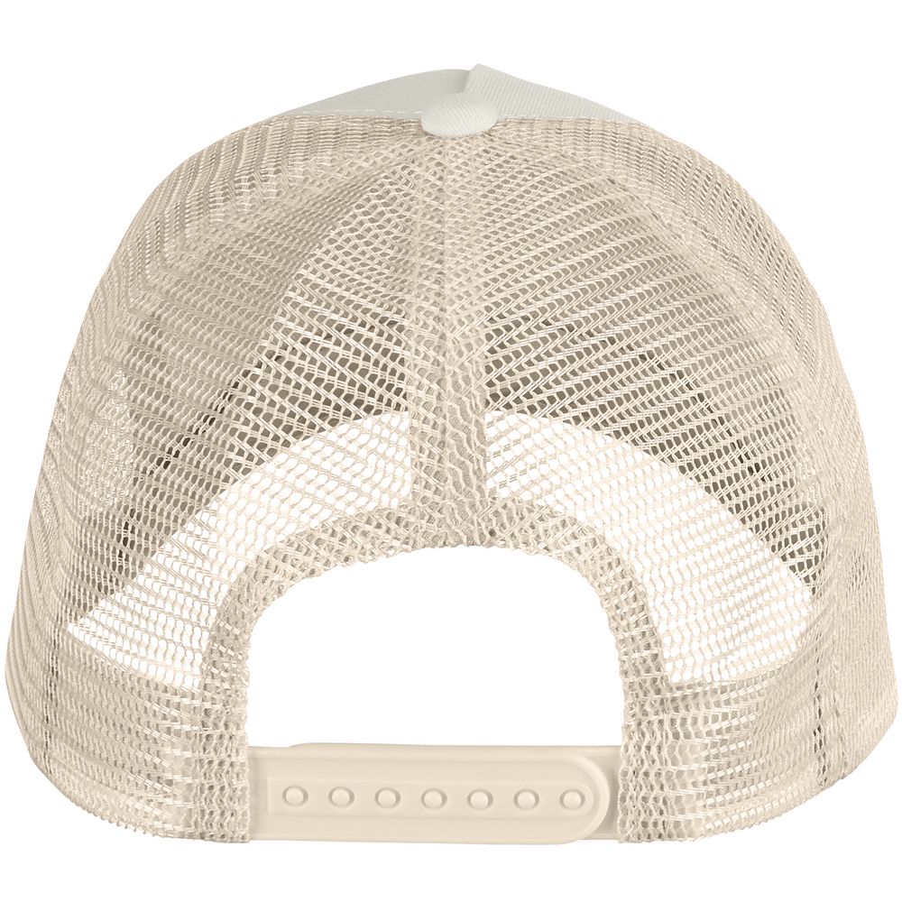 Бейсболка Blink, бежевая с бирюзовым / Миниатюра WWW (1000)