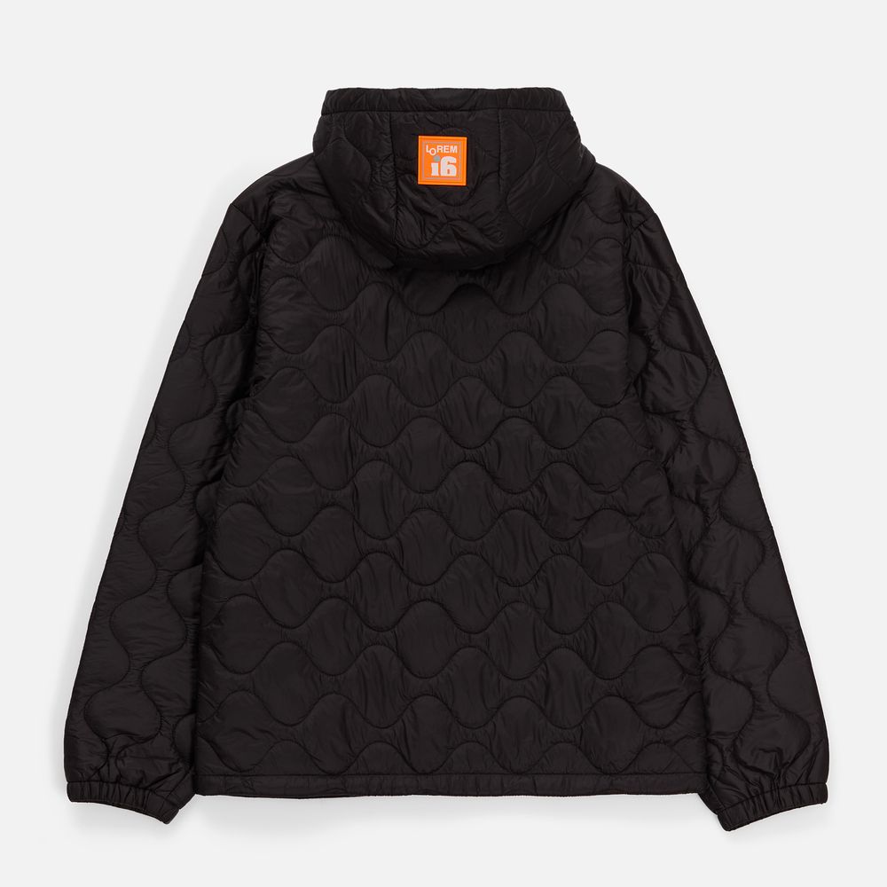 Куртка унисекс Tarnaby, черная / Миниатюра нанесения (1000)